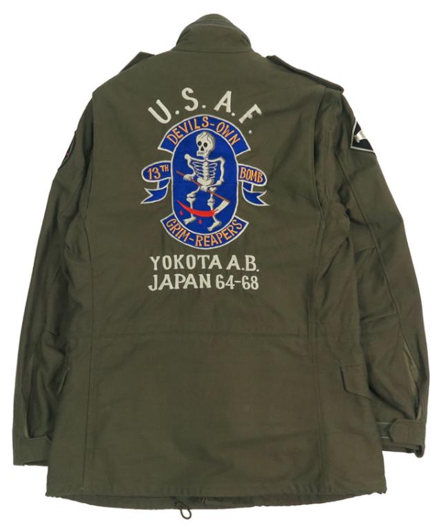 バズリクソンズ Buzz Rickson's M-65 フィールドジャケット 13th BOMB.SQ. GRIM REAPER コート BR15804_2
