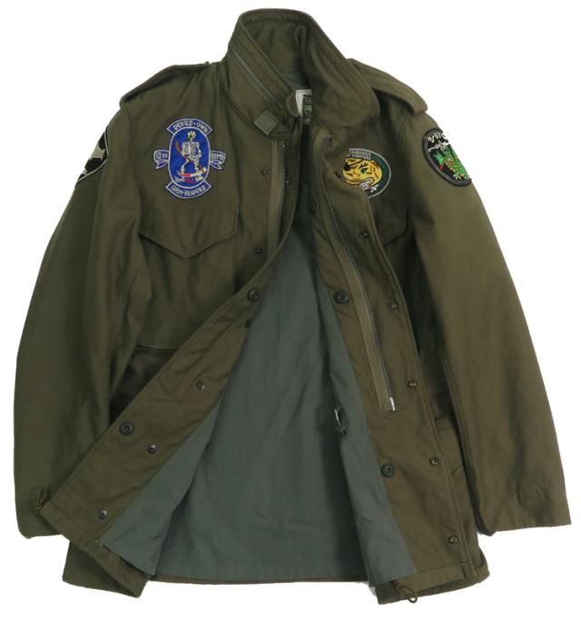 バズリクソンズ Buzz Rickson's M-65 フィールドジャケット 13th BOMB.SQ. GRIM REAPER コート BR15804_3