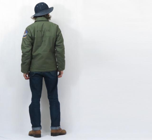 バズリクソンズ Buzz Rickson's A-2 デッキジャケット U.S.NAVY パッチモデル CVT-16 USS LEXINGTON BR15805 【2025年秋冬新作】