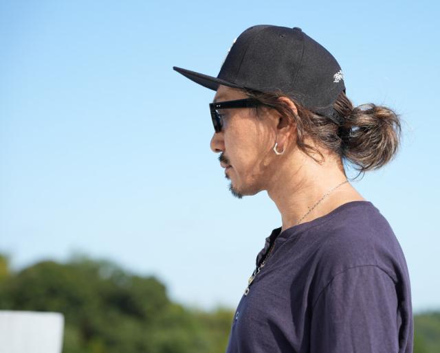 GANGSTERVILLE ギャングスタービル ロゴ刺繍 ベースボールキャップ