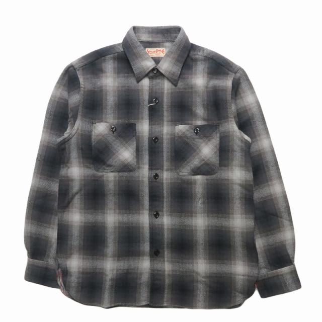 シュガーケーン SUGAR CANE 長袖 ツイルチェックワークシャツ TWILL CHECK WORK SHIRT SC29561_5