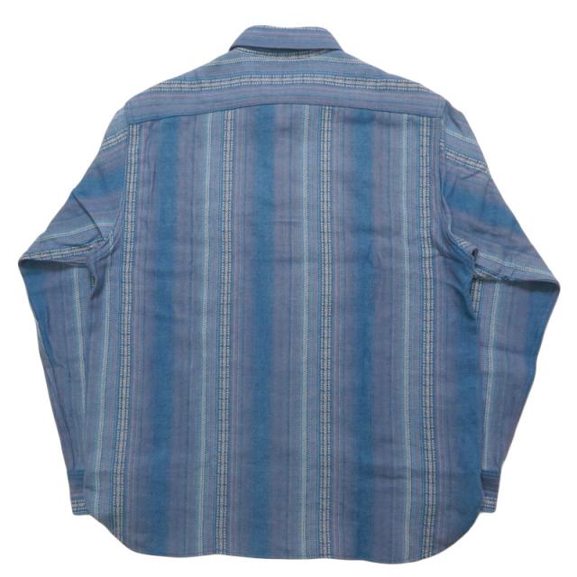 シュガーケーン SUGAR CANE 長袖 ネイティブアメリカン ワーク シャツ NATIVE AMERICAN INDIGO DOBBY WORK SHIRT SC29579_4