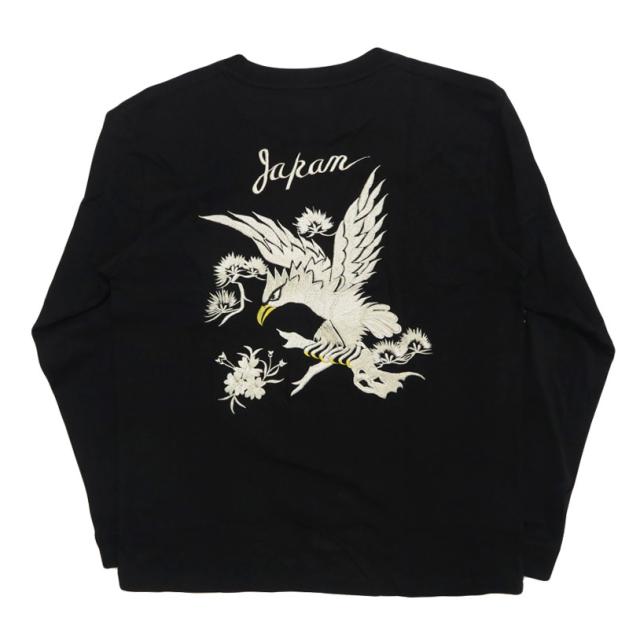 テーラー東洋 Tailor Toyo 長袖 スカ刺繍 Tシャツ LONG SLEEVE SUKA T-SHIRT EMBROIDERED “EAGLE” テイラー東洋 TT69647【2025年秋冬新作】