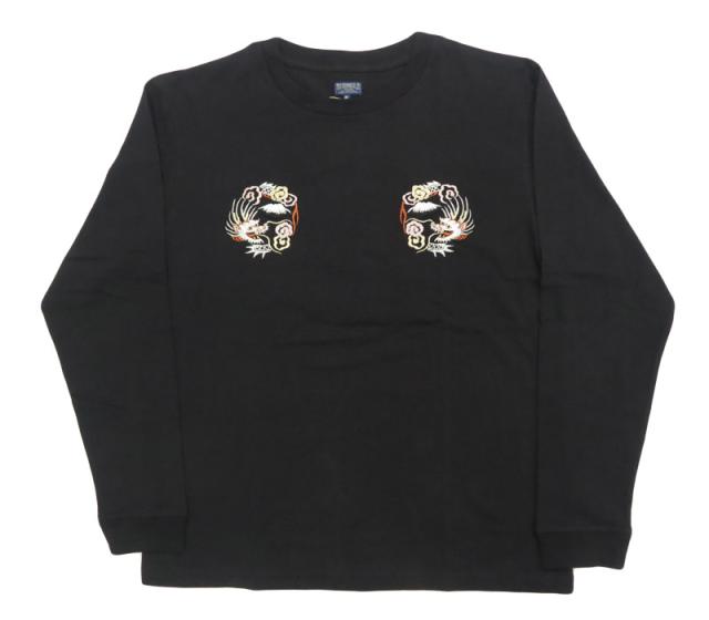 テーラー東洋 Tailor Toyo 長袖 スカ刺繍 Tシャツ LONG SLEEVE SUKA T-SHIRT EMBROIDERED “DRAGON” テイラー東洋 TT69648【2025年秋冬新作】
