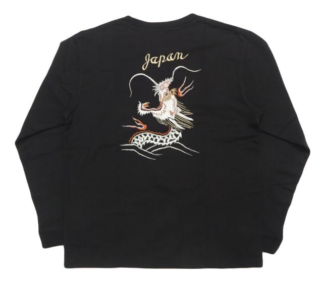 テーラー東洋 Tailor Toyo 長袖 スカ刺繍 Tシャツ LONG SLEEVE SUKA T-SHIRT EMBROIDERED “DRAGON” テイラー東洋 TT69648【2025年秋冬新作】