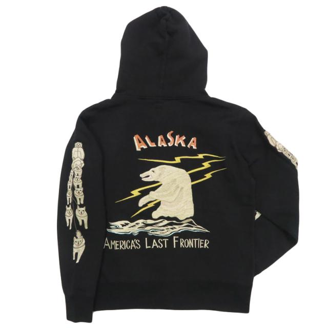 テーラー東洋 Tailor Toyo 長袖 スカ刺繍 ジップパーカー　SUKA ZIP PARKA EMBROIDERED “ALASKA”  テイラー東洋 TT69652【2025年秋冬新作】