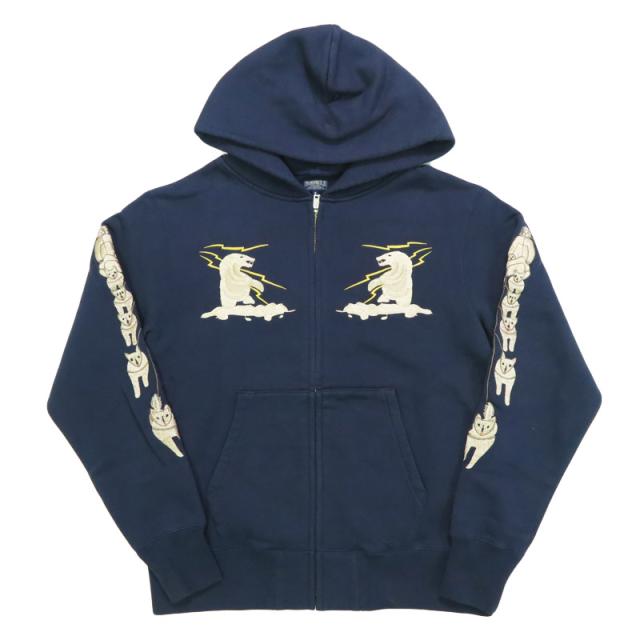 テーラー東洋 Tailor Toyo 長袖 スカ刺繍 ジップパーカー　SUKA ZIP PARKA EMBROIDERED “ALASKA”  テイラー東洋 TT69652【2025年秋冬新作】