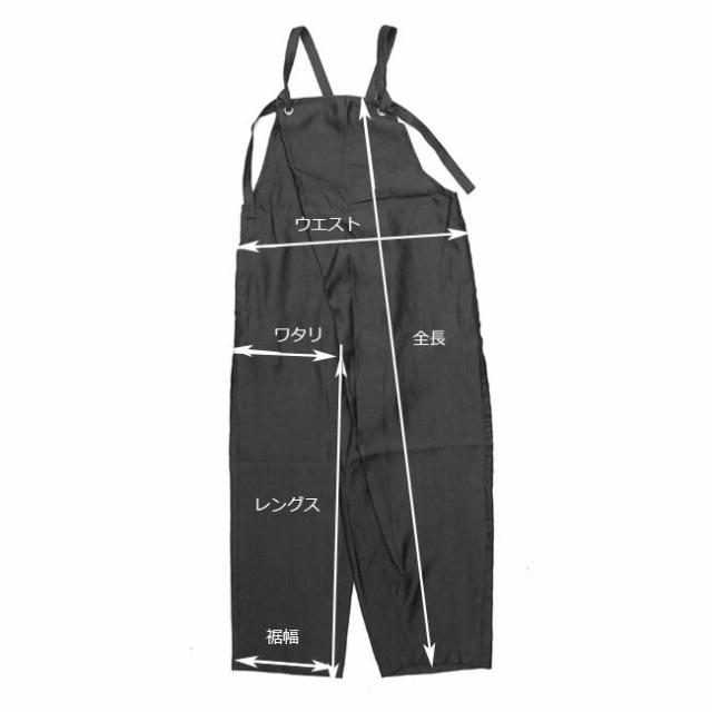 ジョンブル JOHNBULL ラップ サロペット インディゴ レディース ZP260_4