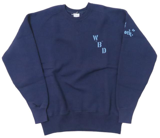 フェローズ PHERROW'S 長袖 フリーダムスリーブ スウェット WBD 24W-PVSF1_1