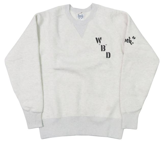 フェローズ PHERROW'S 長袖 フリーダムスリーブ スウェット WBD 24W-PVSF1_3