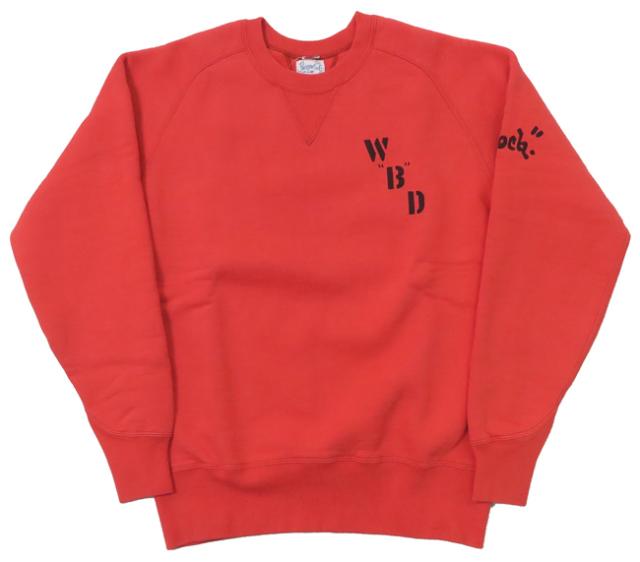 フェローズ PHERROW'S 長袖 フリーダムスリーブ スウェット WBD 24W-PVSF1_5