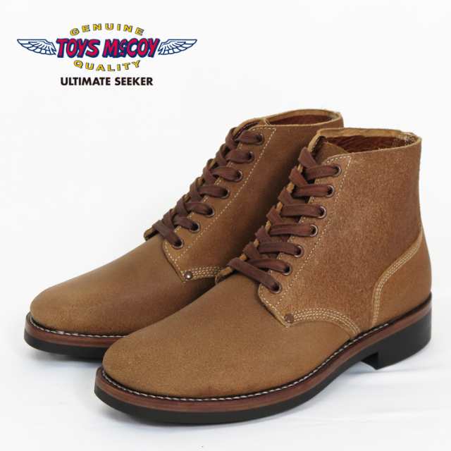 トイズマッコイTOYSMcCOY M-43 サービスシューズ タイプ3 スティーブマックイーン 大脱走 レザー ブーツ REVERSE UPPER SERVICE SHOES