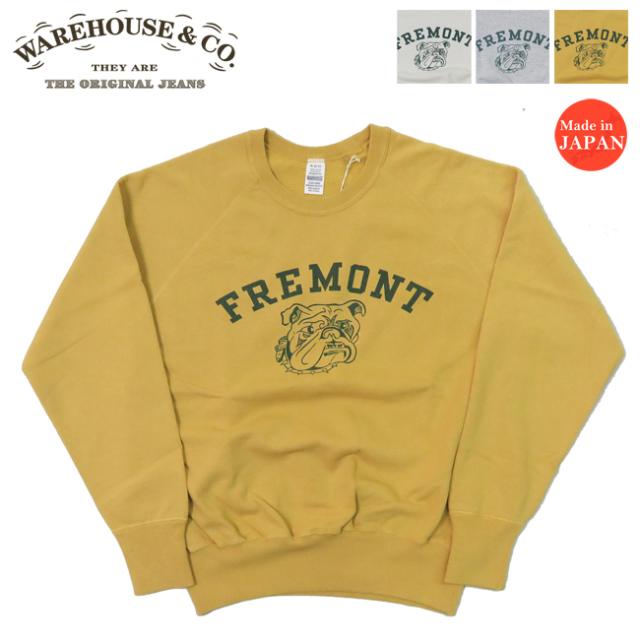ウェアハウス WAREHOUSE クルーネック スウェット Lot.461 FREMONT 2ND-HAND セカンドハンド セコハン
