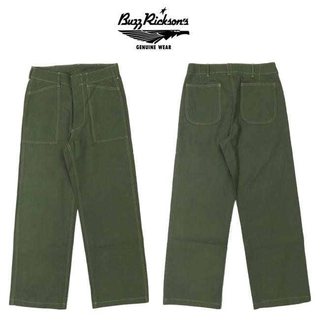 バズリクソンズ Buzz Rickson's M-1941 U.S. MARINE CORPS ヘリンボーン パンツ ショートレングス BR42534