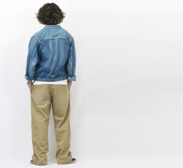 フルカウント FULLCOUNT 1201HW 41カーキ チノパンツ Freedom Fighter ダメージ&リメイク加工 U.S.Army Chino 41 Khaki