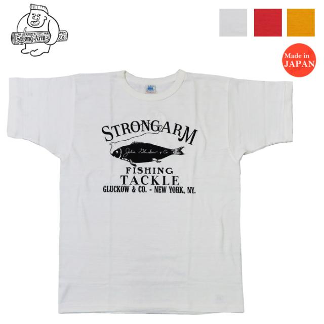 John Gluckow ジョングラッコー 半袖 Tシャツ Fishing ウェアハウス WAREHOUSE JG-CS06