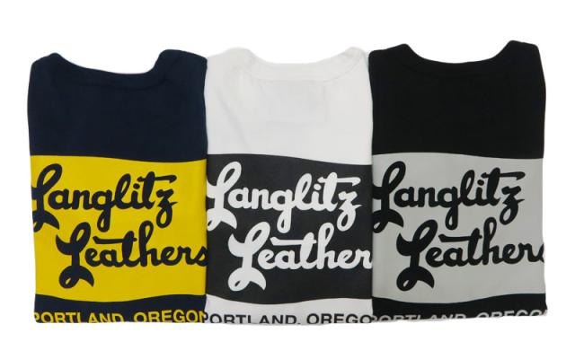 ラングリッツレザーズ Langlitz Leathers 長袖 Tシャツ ロゴプリント 日本製 LLC-004 TYPE-A　Flag_7