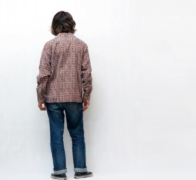 Style Eyes スタイルアイズ ダイヤ柄 長袖 コーデュロイスポーツシャツ Mid 1950s Style Corduroy Sports Shirt “DIAMOND” SE29571 【2025年秋冬新作】