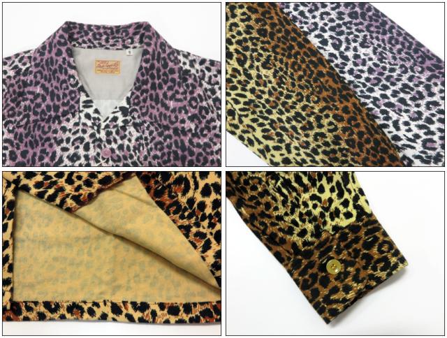 Style Eyes スタイルアイズ レオパード柄 長袖 フランネルスポーツシャツ Mid 1950s Style Flannel Sports Shirt “LEOPARD” SE29575 【2025年秋冬新作】