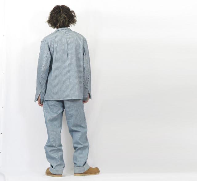 ウェアハウス WAREHOUSE Lot.2224 1920's フリーランド チョー ジャケット ヒッコリーストライプ カバーオール ウェアハウス WAREHOUSE Lot.2224 1920's フリーランド チョー