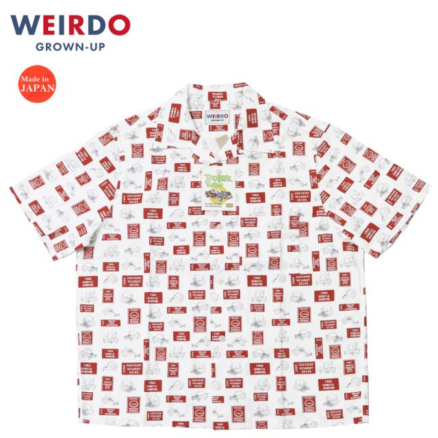 WEIRDO ウィアード 半袖 コットンオックス ワークシャツ Big Daddy GLAD HAND グラッドハンド WRD5104