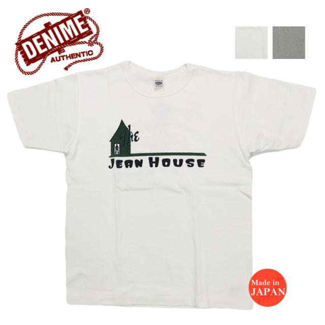 DENIME ドゥニーム 半袖 Tシャツ The JEAN HOUSE Lot.272 WAREHOUSE ウェアハウス 【2025年秋冬新作】