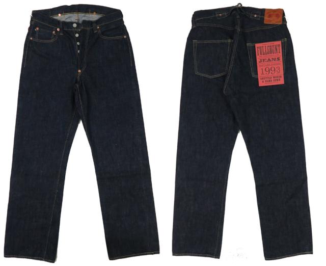 フルカウント FULLCOUNT 1136 1937MODEL ジーンズ ルーズストレート シンチバック付き 13.7oz ジンバブエコットン デニム 【2025年秋冬新作】