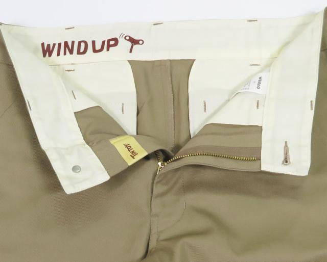 WEIRDO ウィアード T/Cツイル ワークパンツ WIND UP WRD9903 GLAD HAND