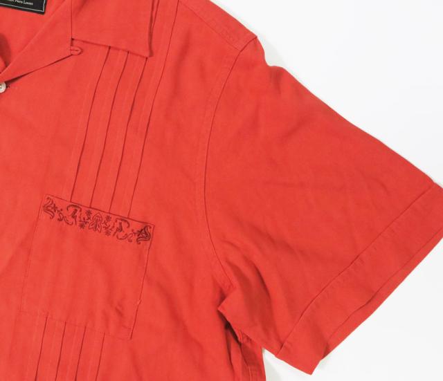 GANGSTERVILLE ギャングスタービル 半袖 レーヨン グアヤベラシャツ