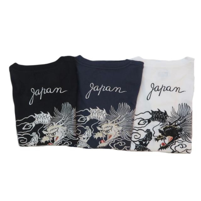 テーラー東洋 Tailor Toyo 半袖 スカ刺繍 Tシャツ “DRAGON” TT79588