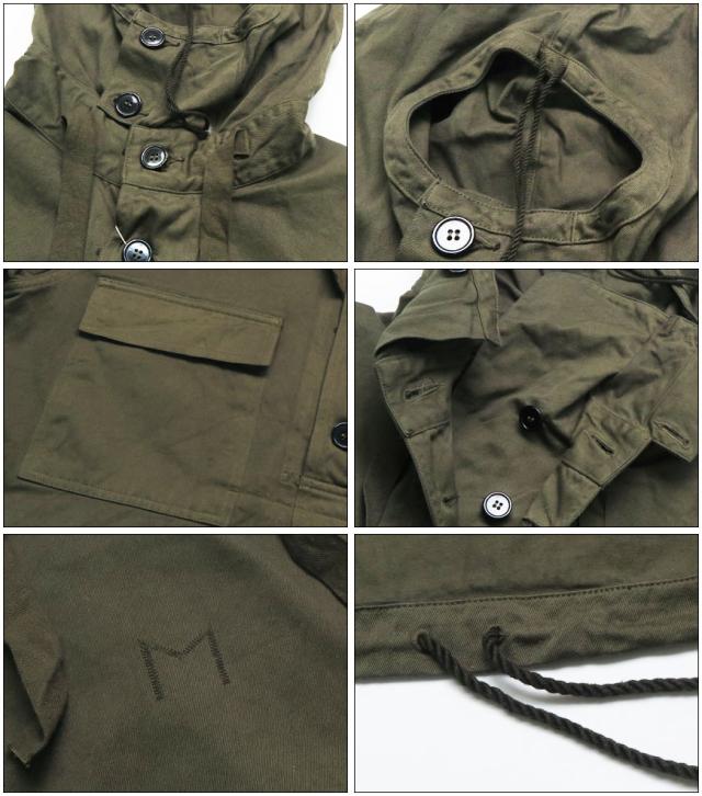 バズリクソンズ Buzz Rickson's U.S.NAVY コットンツイル サルベージパーカー ガスパーカー BR15064