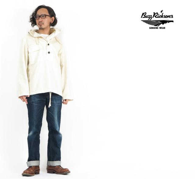 バズリクソンズ Buzz Rickson's U.S.NAVY コットンツイル サルベージパーカー ガスパーカー BR15064