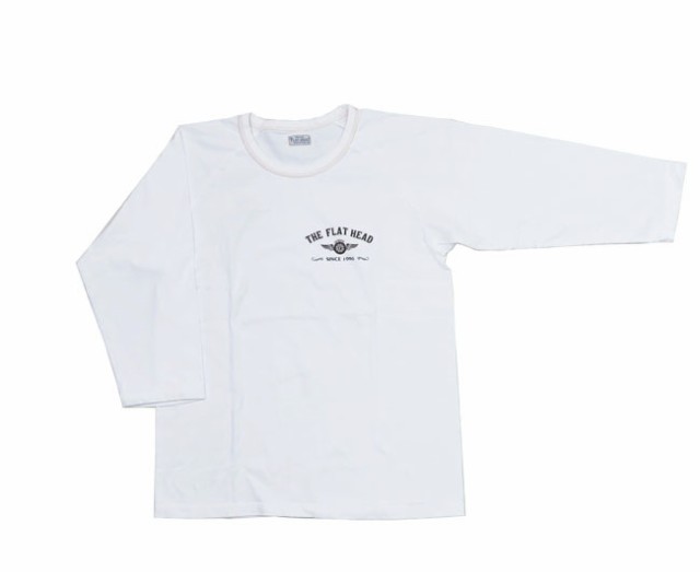 フラットヘッド THE FLAT HEAD 七分袖 ラグラン Ｔシャツ FN-TSRB-001