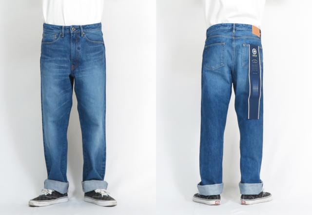 JAPAN BLUE JEANS ジャパンブルー ジーンズ CIRCLE #5 ルーズ 14.8oz アメリカ綿 ユーズドウォッシュ ヴィンテージセルヴィッチ デニム J501 (MID) JBAG15013A