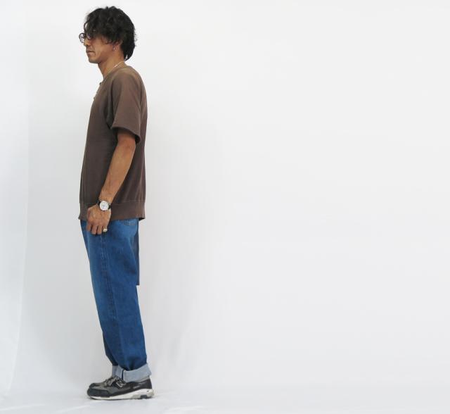 JAPAN BLUE JEANS ジャパンブルー ジーンズ CIRCLE #5 ルーズ 12.5oz アフリカ綿 ユーズドウォッシュ ヴィンテージセルヴィッチ デニム J504 (MID) JBAG15043A