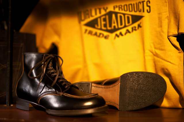 美品】JELADO×MAKERS Hurry いだけれ Up ナチュラル 革靴！