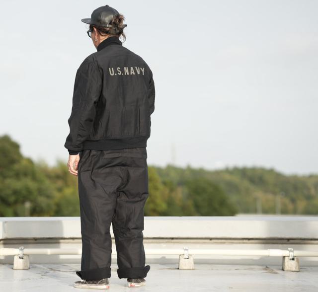 バズリクソンズ Buzz Rickson's デッキトラウザーズ U.S.NAVY オーバーオール ツナギ サロペット ミリタリー BR42588 【2025年秋冬新作】