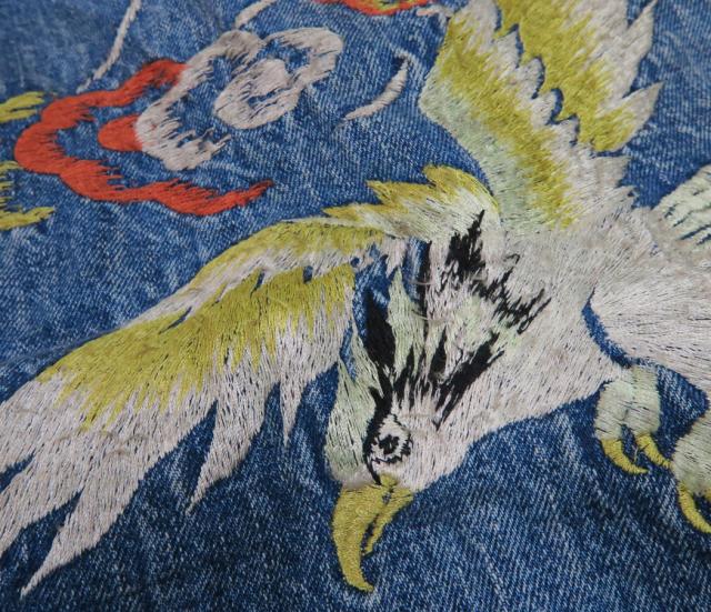 フルカウント FULLCOUNT 2016-2107E スカ刺繍 ファーストモデル 13.7oz デニムジャケット ユーズドウォッシュ More Than Real 1stモデル ジンバブエコットン 【2025年秋冬新作】