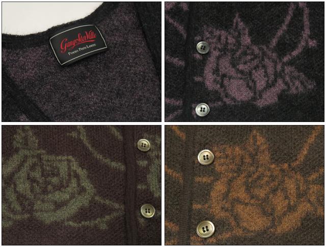 GANGSTERVILLE ギャングスタービル モヘア カーディガン MIVIDA LOCA