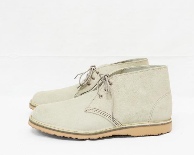 REDWING レッドウィング WEEKENDER CHUKKA チャッカブーツ モハヴェ ホワイトサンド ラフアウト Dワイズ STYLE No.3309_3