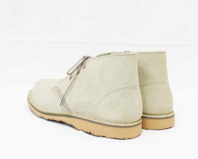 REDWING レッドウィング WEEKENDER CHUKKA チャッカブーツ モハヴェ ホワイトサンド ラフアウト Dワイズ STYLE No.3309_4