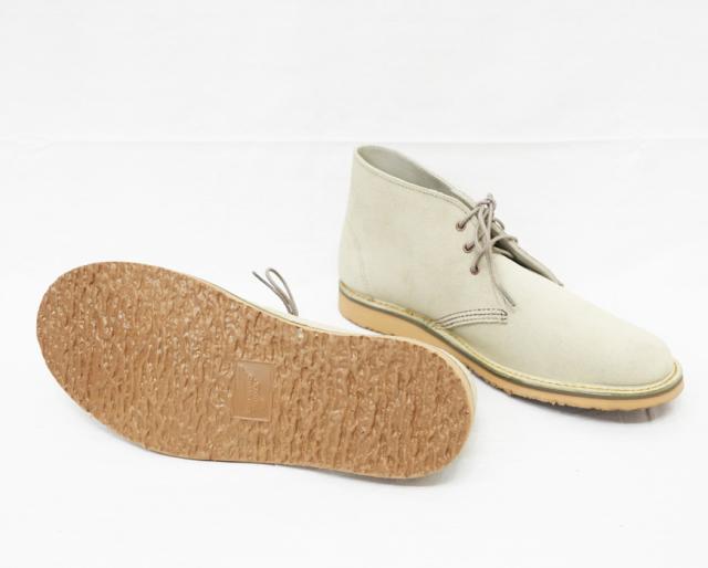 REDWING レッドウィング WEEKENDER CHUKKA チャッカブーツ モハヴェ ホワイトサンド ラフアウト Dワイズ STYLE No.3309_5