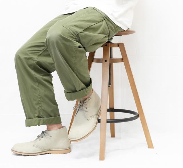 REDWING レッドウィング WEEKENDER CHUKKA チャッカブーツ モハヴェ ホワイトサンド ラフアウト Dワイズ STYLE No.3309_7