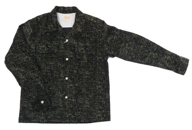 Style Eyes スタイルアイズ 長袖 コーデュロイ シャツ Mid 1950s Style Corduroy Sports Shirt “IKAT” SE29172