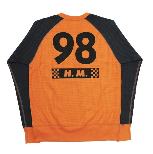 トイズマッコイ TOYS McCOY 長袖 スティーブ・マックイーン Tシャツ ワッフル生地 BIG WAFFLE CREW NECK SHIRT" Elsinore GRAND PRIX " TMC2355_4