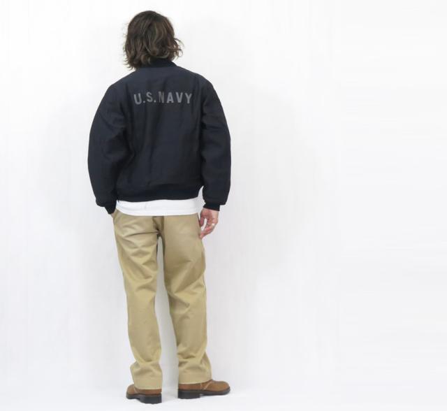 バズリクソンズ Buzz Rickson's 引っ掛かり 甲板上衣 Type DECK HOOK “RAYON COTTON VERSION NAVY DEPARTMENT” BR15762