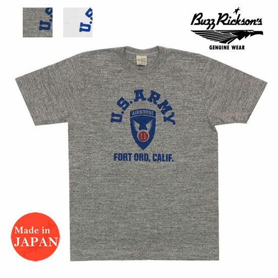 バズリクソンズ BUZZ RICKSON'S SLUBYARN 半袖 Tシャツ プリント 日本製 BR78951