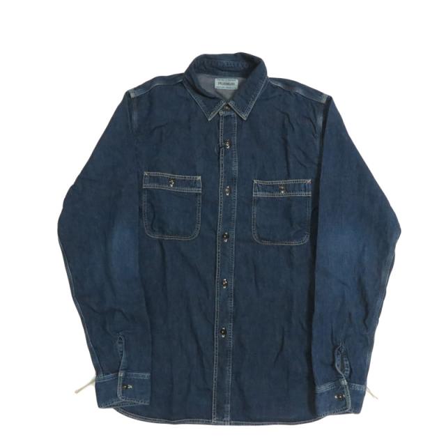 Greg Lauren デニムパッチワークベースボールジャケット Greg Lauren