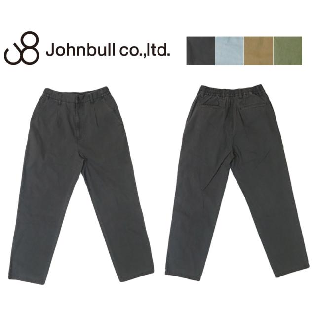 ジョンブル JOHNBULL オーバーダイ ワンタック イージーパンツ トラウザーズ JM252P02 【2025年春夏新作】