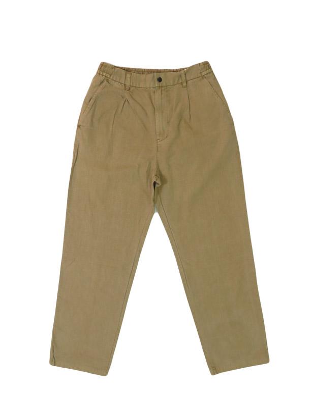 ジョンブル JOHNBULL オーバーダイ ワンタック イージーパンツ トラウザーズ JM252P02